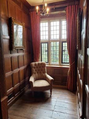 A small reading room in Jane Austen's brother's house